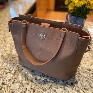 Tory Burch Ivy Side-Zip Tote